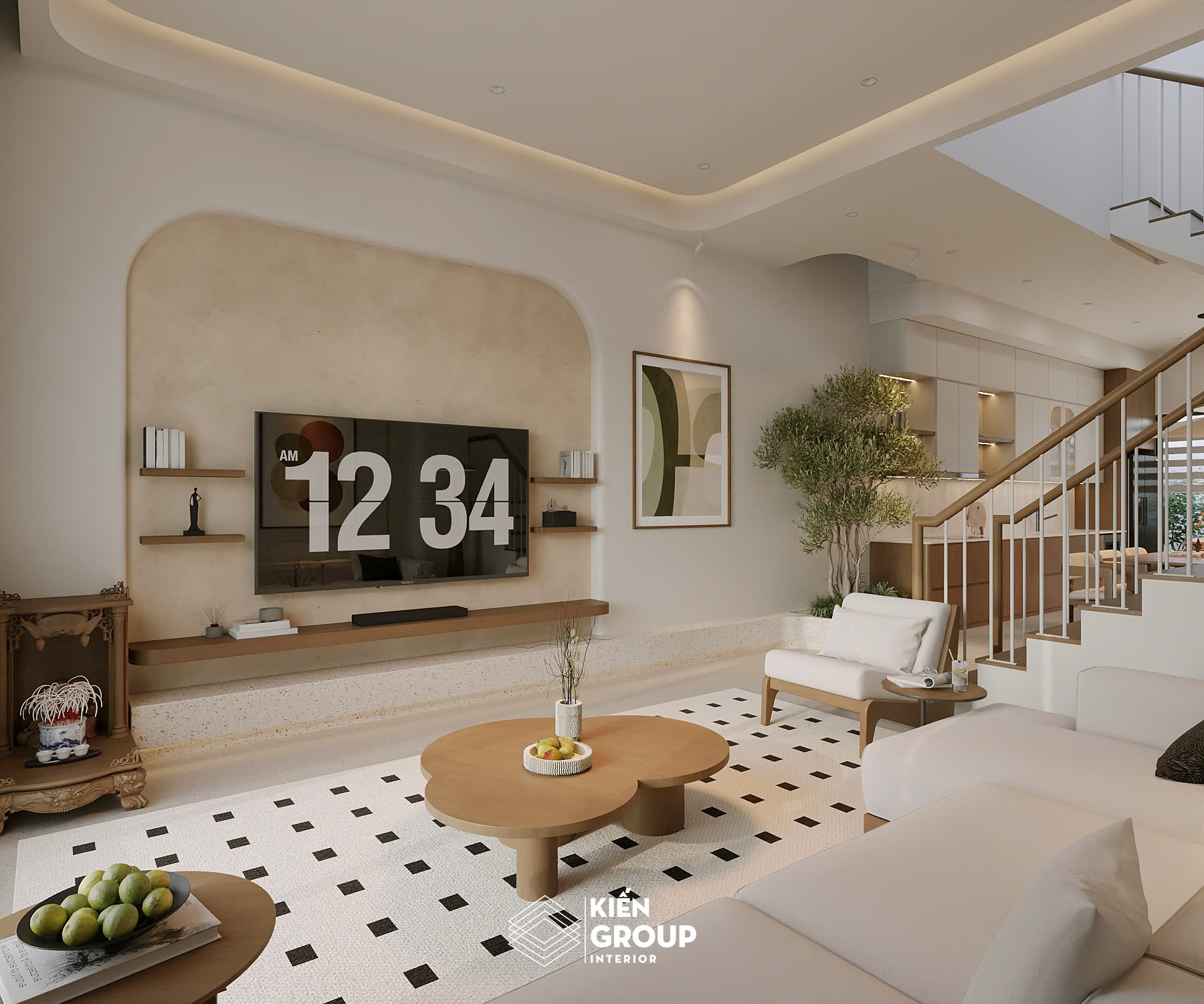 [ĐN] KIẾN TRÚC & NỘI THẤT NHÀ ĐẤT BIÊN HÒA | ĐỒNG NAI - 3 Tầng